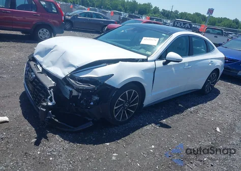 2021 Hyundai Sonata из США, поврежденный, VIN 5NPEH4J5MH072732